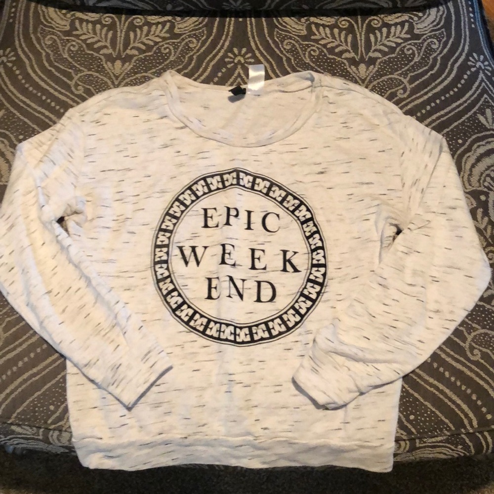 XS H&M Epic Weekend Sweat Shirt